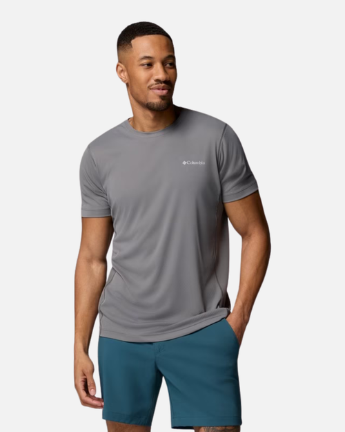 T-shirt Columbia Technique Léger Zero Rules - Gris - Footkorner