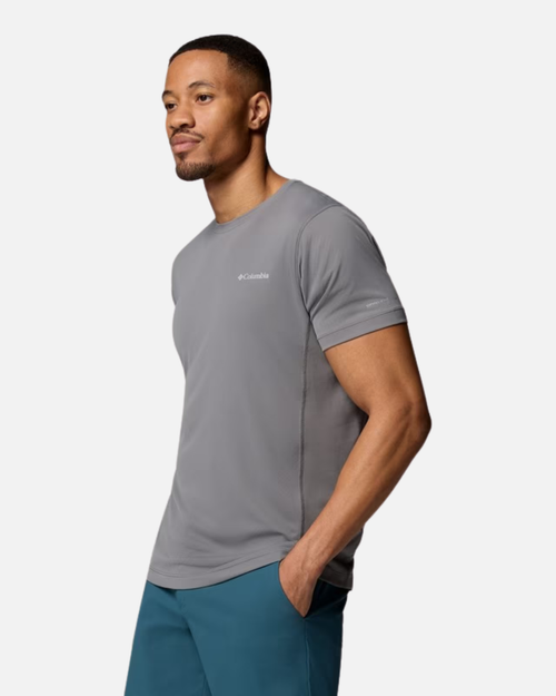 T-shirt Columbia Technique Léger Zero Rules - Gris - Footkorner