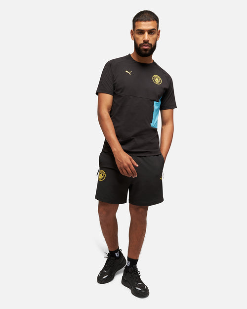 Short d'entrainement Manchester City 2024/2025 - Noir - Footkorner