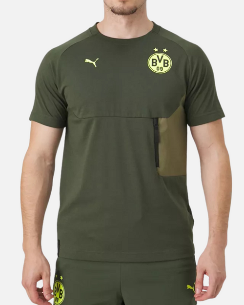 T-shirt Dortmund 2024/2025 - Kaki - Footkorner