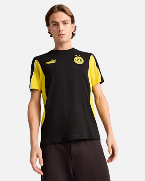 T-Shirt Dortmund Archive 2025 - Schwarz/Gelb - Footkorner