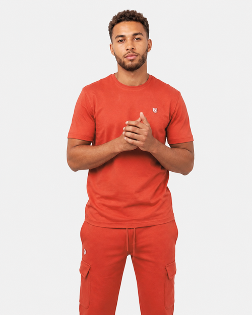 Camiseta FK Basic - Rojo coral - Footkorner