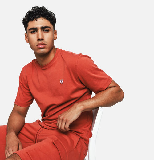 T-Shirt FK Basic - Rouge Corail - Footkorner