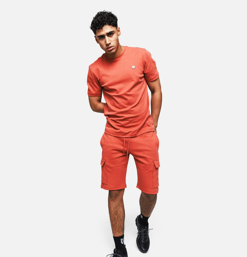 T-Shirt FK Basic - Rouge Corail - Footkorner