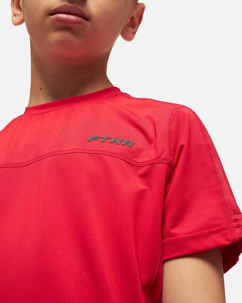 T-shirt FK Break Junior - Rosso - Footkorner