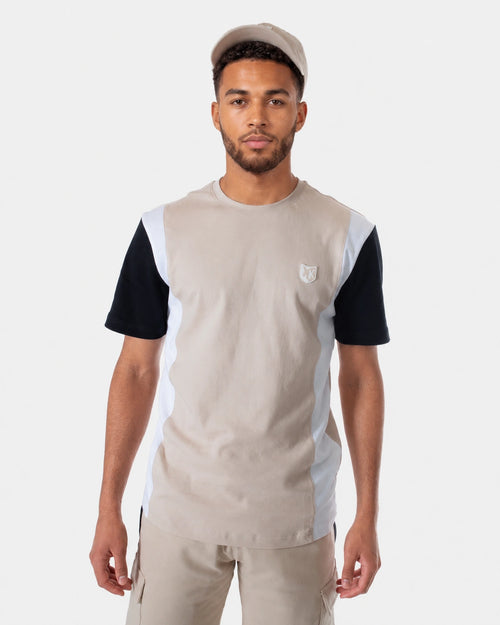 FK Canto T-shirt - Beige/White/Black - Footkorner