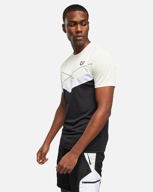 T-shirt FK Game - Beige/Nero/Bianco - Footkorner