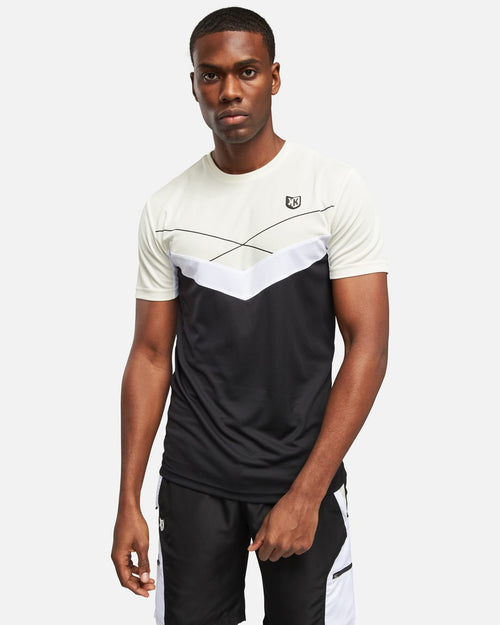 T-shirt FK Game - Beige/Nero/Bianco - Footkorner