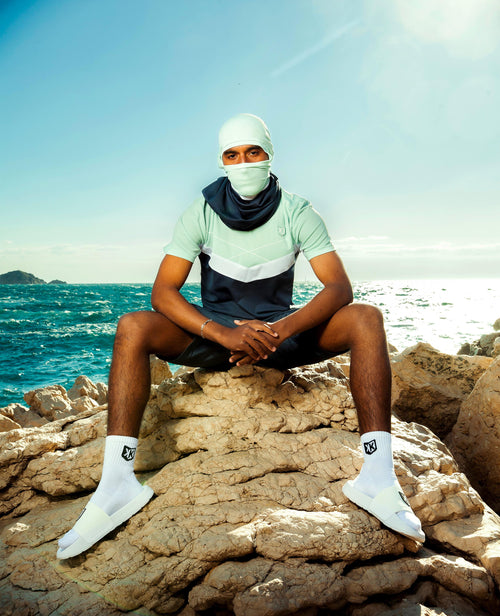 T-shirt FK Game - Bleu/Vert/Blanc - Footkorner