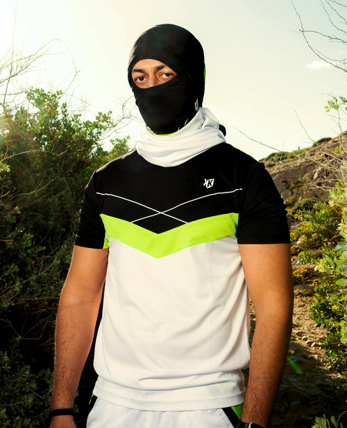 T-shirt FK Game - Noir/Blanc/Vert - Footkorner