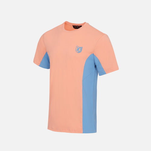 T-Shirt FK Pastell - Lachs/Blau - Footkorner