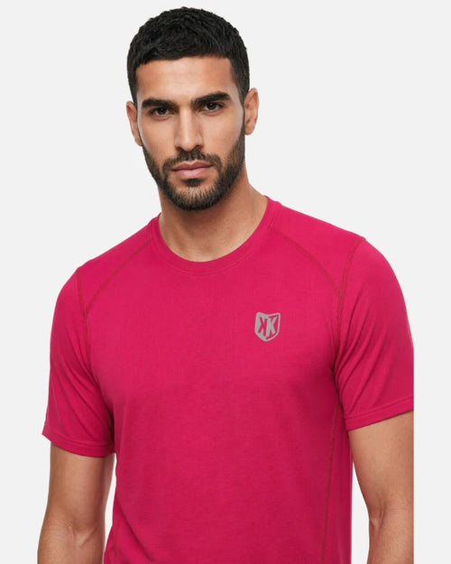 T-shirt FK Performance Record - Fushia - Footkorner