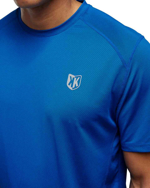 T-shirt FK Performance Record - Blu - Footkorner