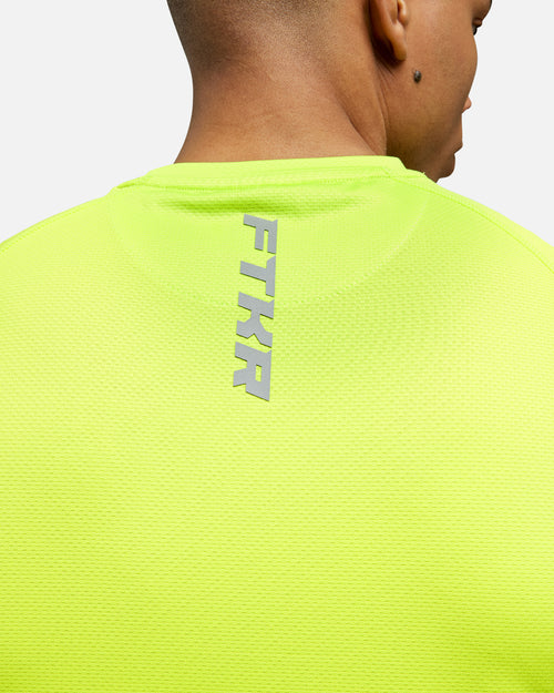 FK Performance Record T-shirt - Neon Yellow - Footkorner