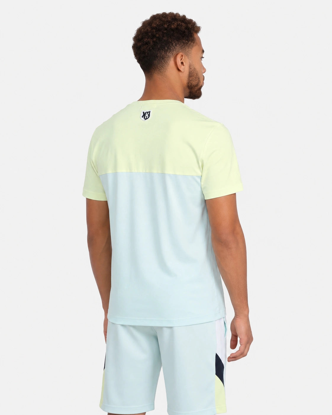 FootkornerFK Sicarios Pastel T-Shirt - Grün/Weiß/Blau