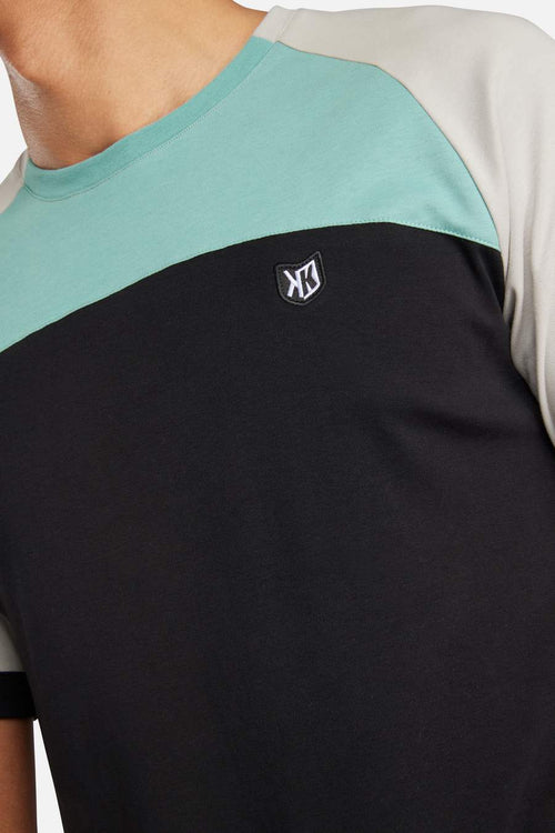 T-shirt FK Sicarios VI - Noir/Gris/Vert - Footkorner