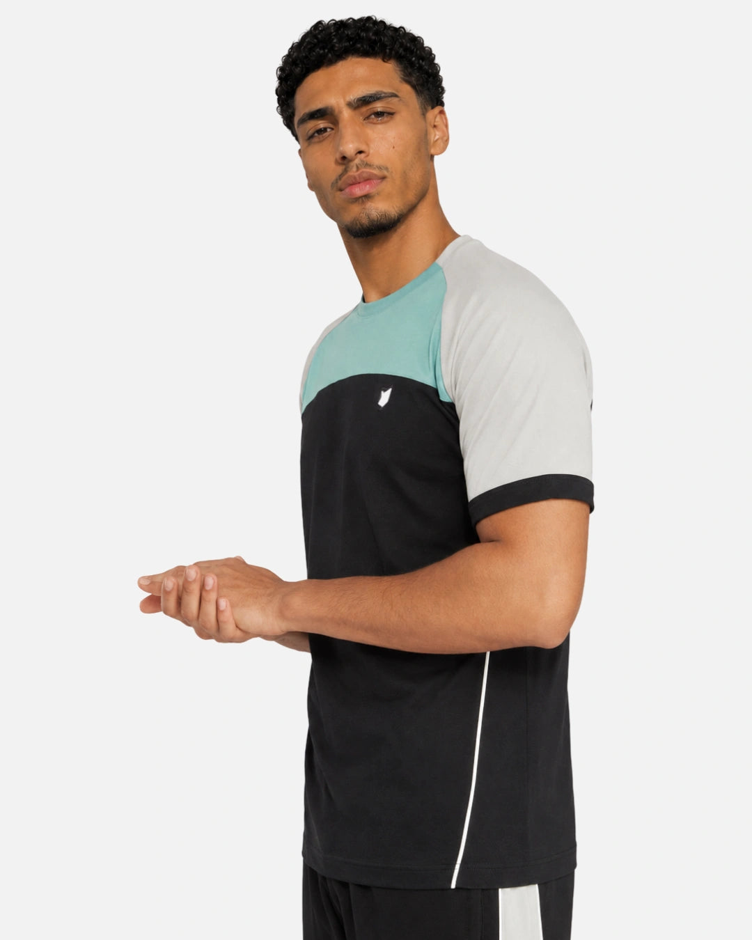 FootkornerT-Shirt FK Sicarios VI - Schwarz/Grau/Grün