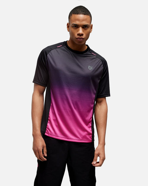 T-shirt FK Storm - Nero/Rosa - Footkorner