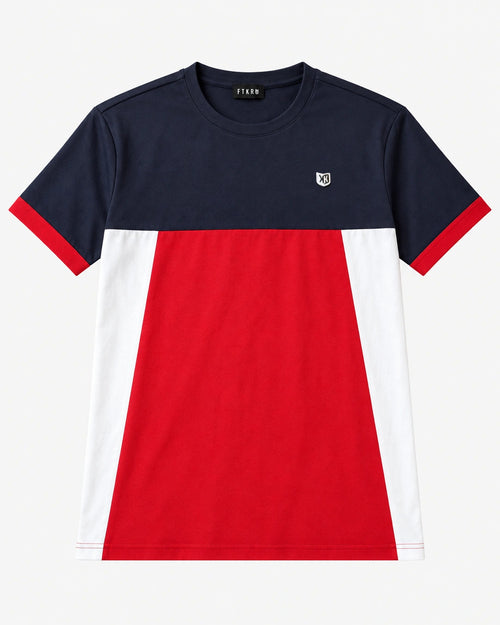 T-shirt FK Tifo - Rouge/Bleu - Footkorner