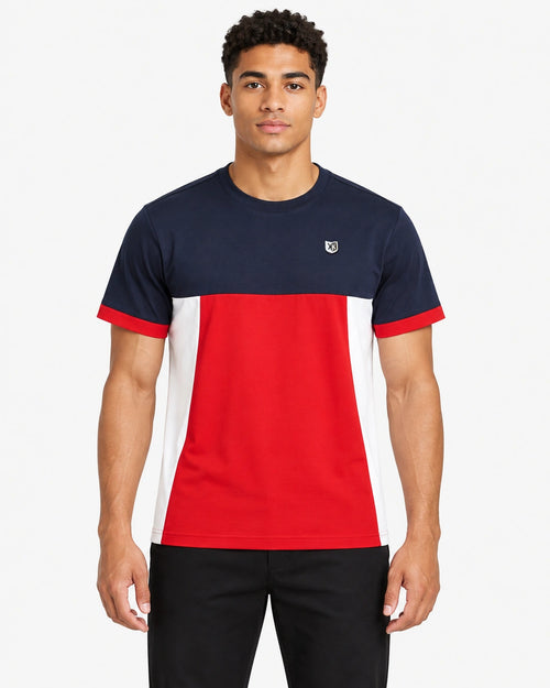 T-shirt FK Tifo - Rouge/Bleu - Footkorner