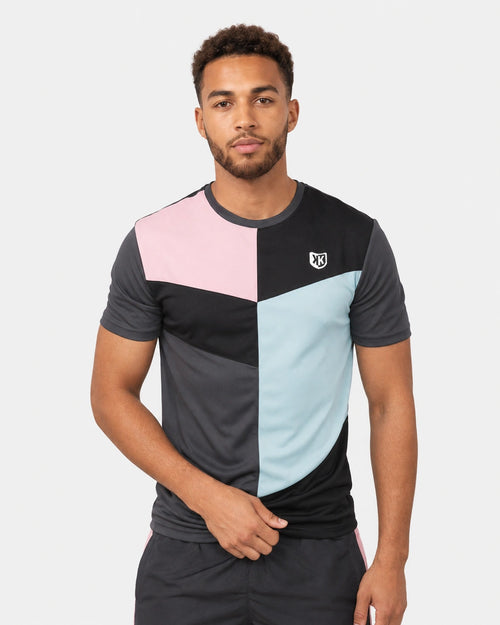 FK Ultra T-shirt - Grey/Blue/Pink - Footkorner