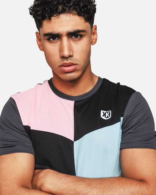 Maglietta FK Ultra - Grigio/Blu/Rosa - Footkorner