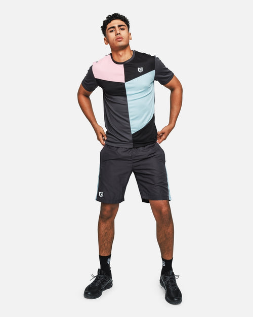 Maglietta FK Ultra - Grigio/Blu/Rosa - Footkorner