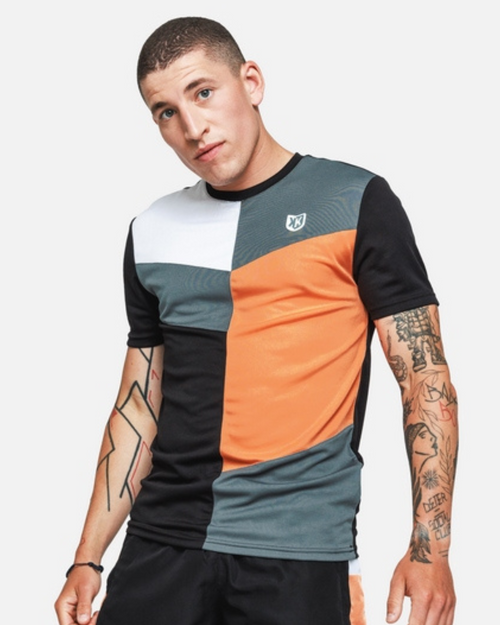 FK Ultra T-shirt - Black/Orange/White - Footkorner