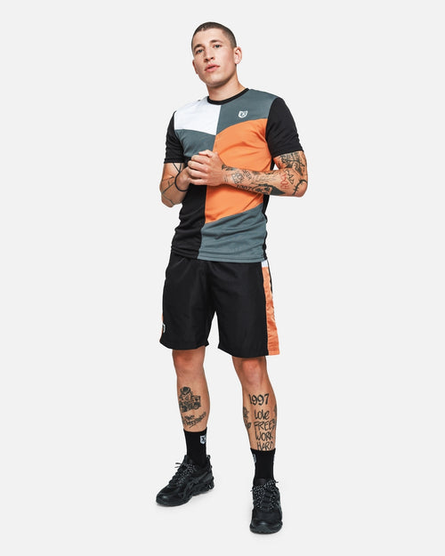 FK Ultra T-shirt - Black/Orange/White - Footkorner