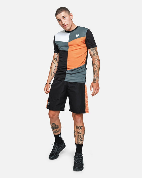 FK Ultra T-shirt - Black/Orange/White - Footkorner