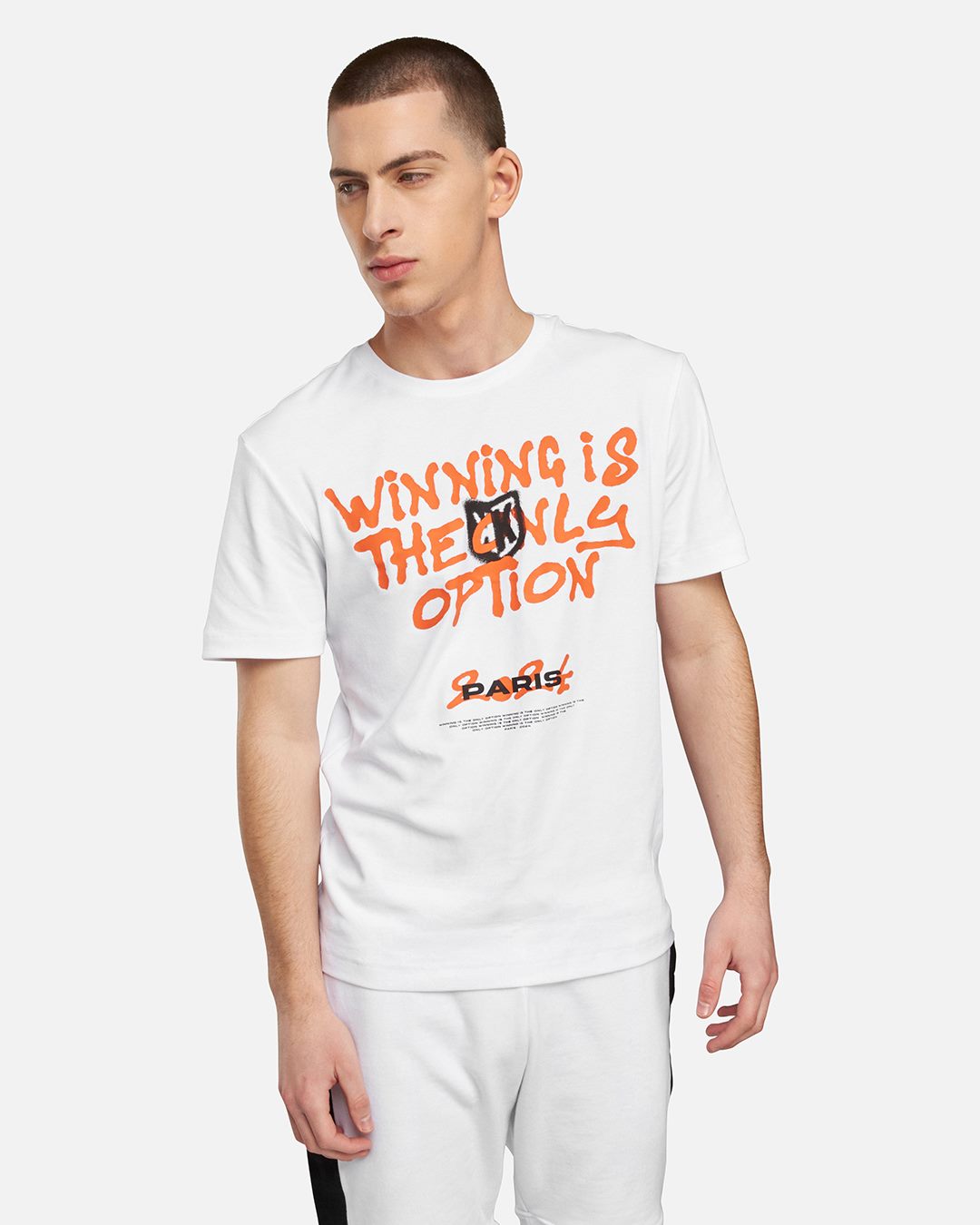 FootkornerT-Shirt FK Win - Weiß/Orange