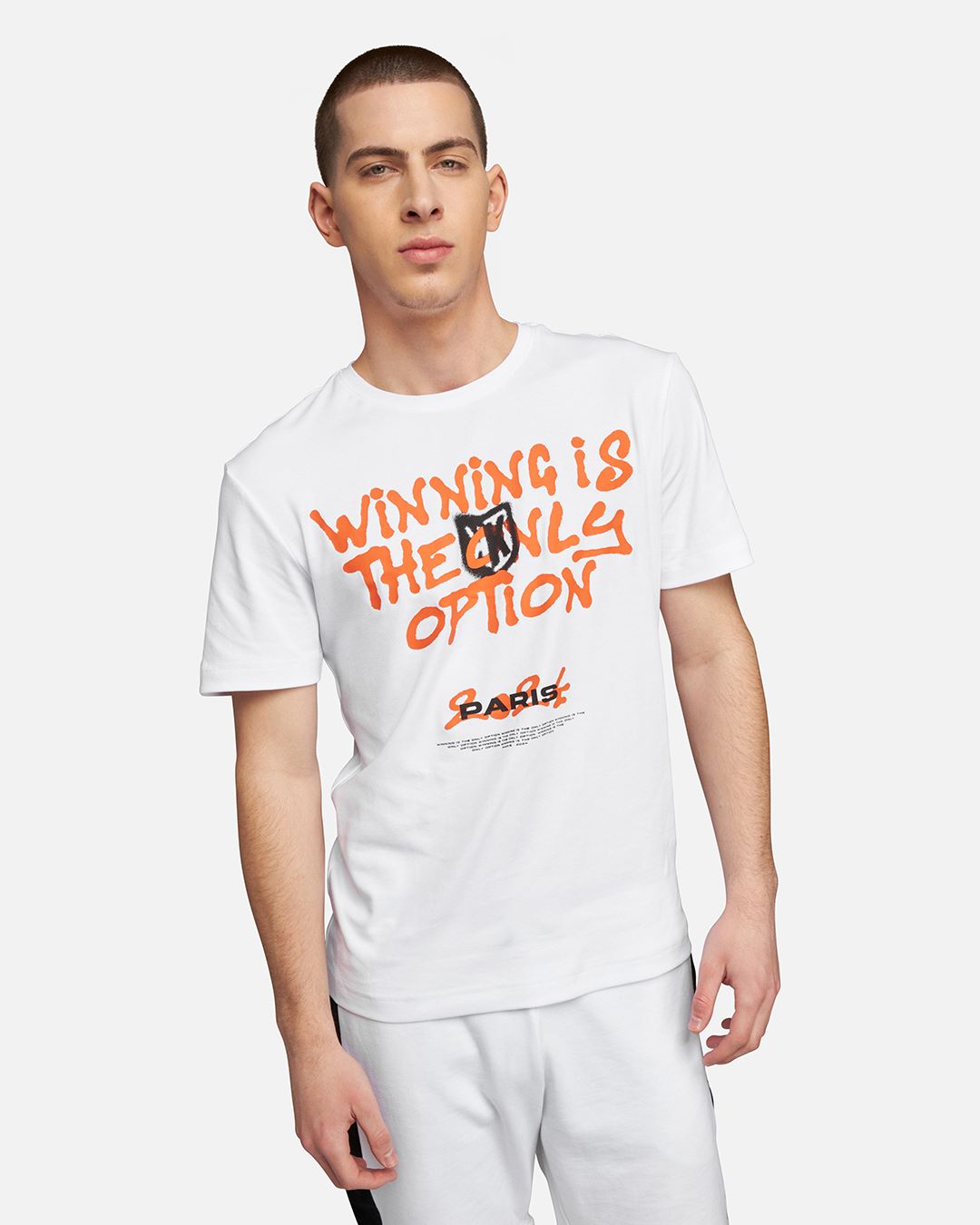 FootkornerT-Shirt FK Win - Weiß/Orange
