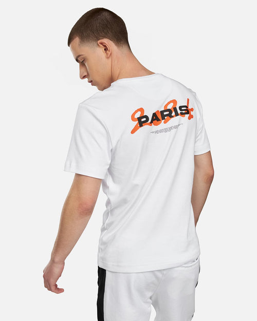 T-Shirt FK Win - Weiß/Orange - Footkorner