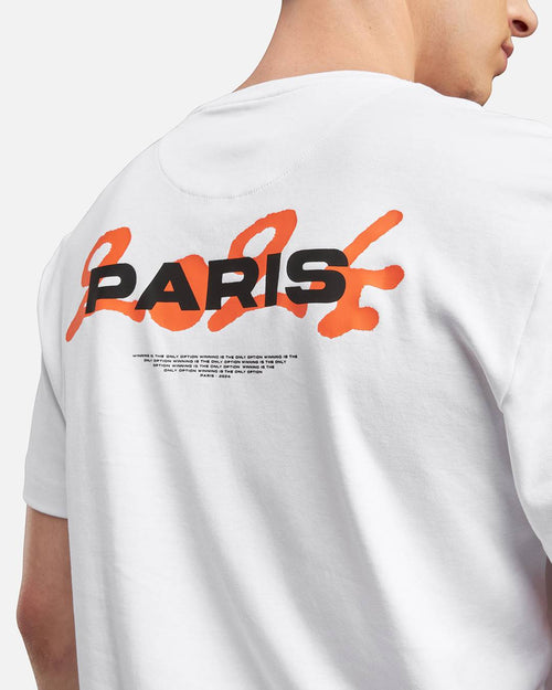 T-Shirt FK Win - Weiß/Orange - Footkorner