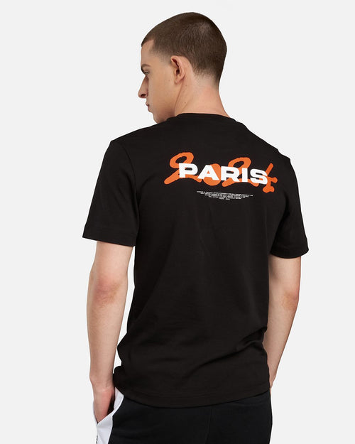 T-shirt FK Win - Noir/Orange - Footkorner