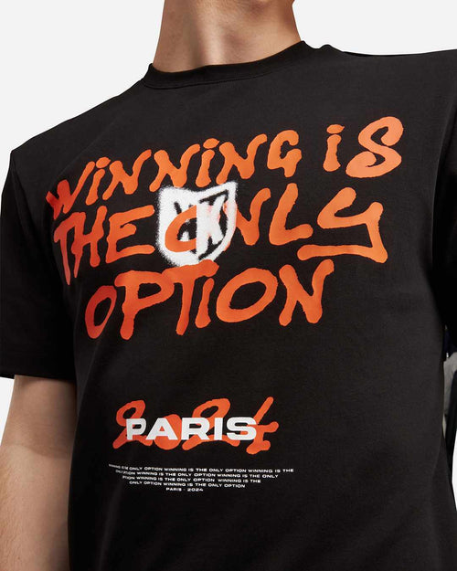 T-shirt FK Win - Noir/Orange - Footkorner