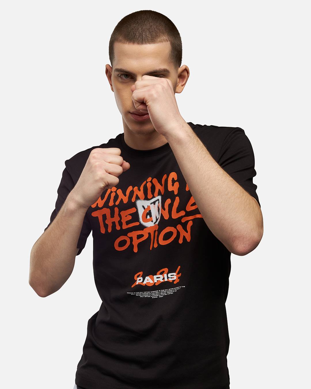 FootkornerT-shirt FK Win - Noir/Orange