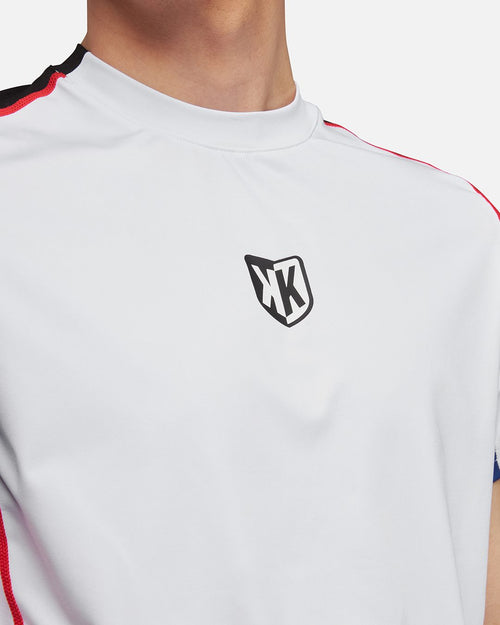 T-Shirt FK Win Sport - Blanc/Rouge/Bleu - Footkorner