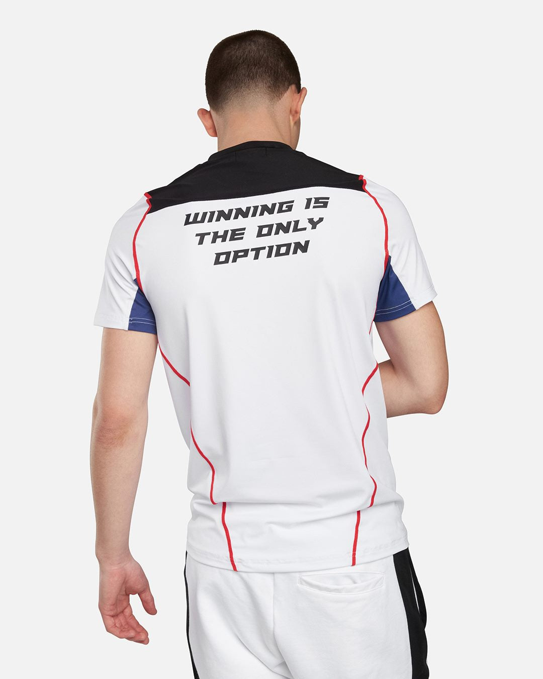 FootkornerT-Shirt FK Win Sport - Blanc/Rouge/Bleu