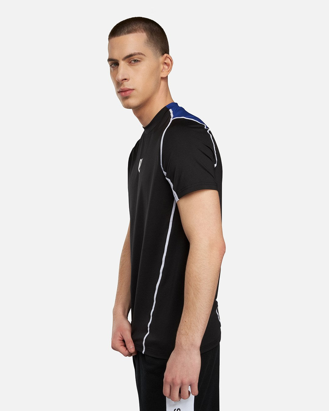 FootkornerFK Win Sport T-Shirt – Schwarz/Blau/Weiß
