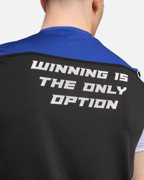 FK Win Sport T-Shirt – Schwarz/Blau/Weiß - Footkorner