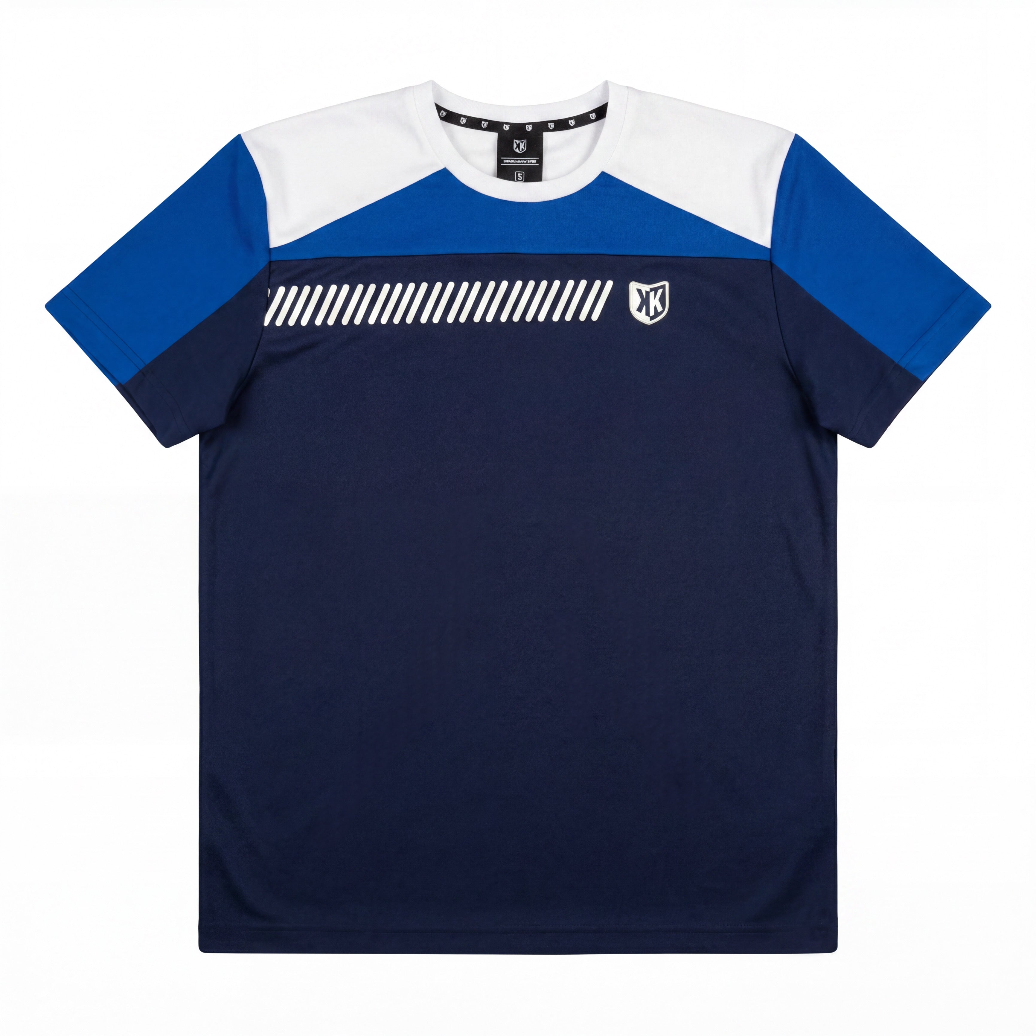 FootkornerT-shirt FK Drop - Marine/Blanc