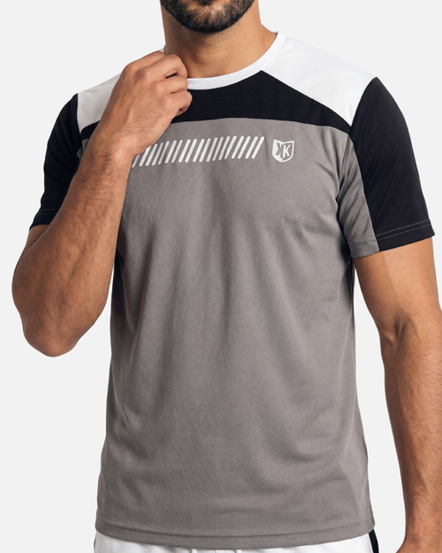 T-shirt FK Drop - Gris/Noir/blanc - Footkorner