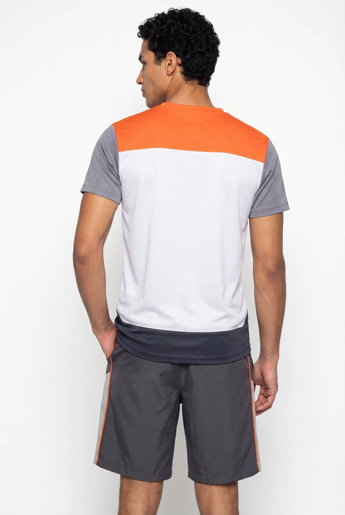 t-shirt ftkr feel - white/grey {Color} - Footkorner