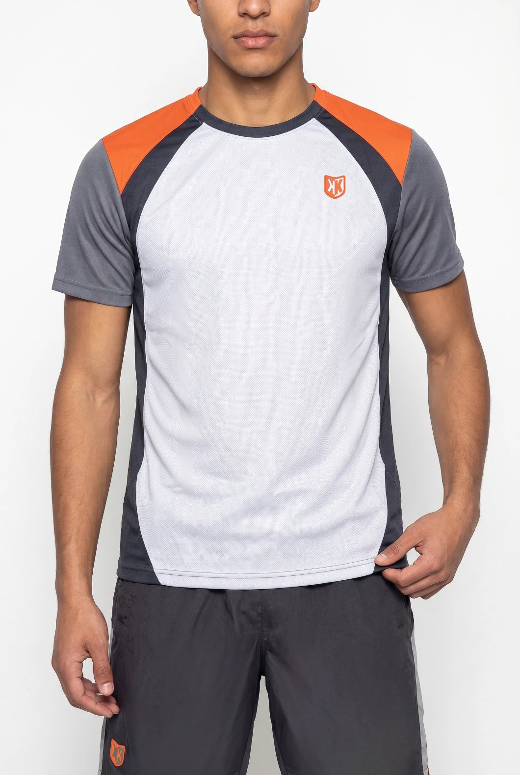 Footkornert-shirt ftkr feel - white/grey {Color}