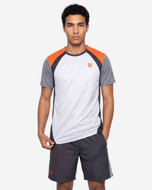 t-shirt ftkr feel - white/grey {Color} - Footkorner