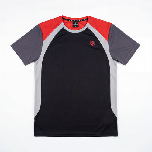 T-Shirt FK Feel - Noir/Gris/Rouge - Footkorner