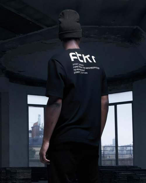T-shirt FTKR Premium Legacy - Noir - Footkorner