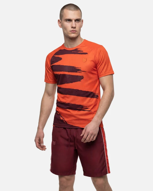 t-shirt ftkr trace - orange {Color} - Footkorner