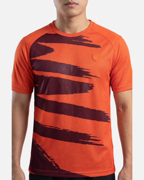 t-shirt ftkr trace - orange {Color} - Footkorner